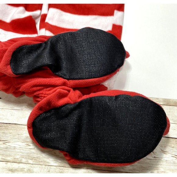 Elf Costume Funzietime Kids Sleep One piece Pj-Elf Warm Dress Up Size 14 Large - Picture 7 of 14